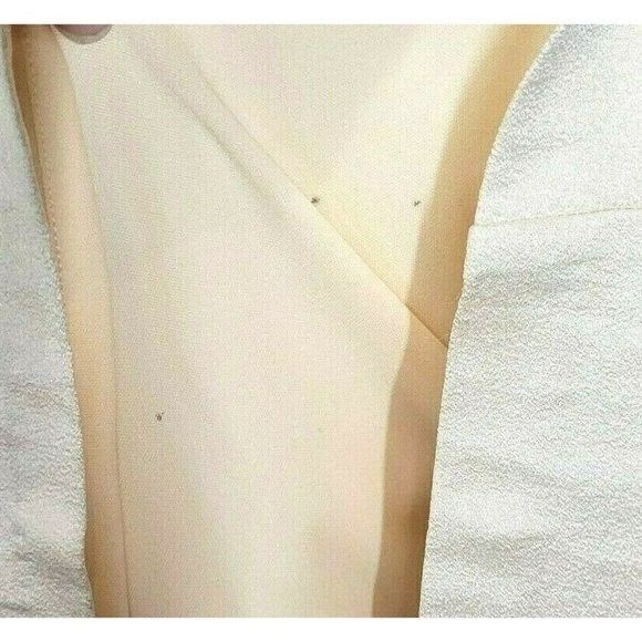 Issue New York Bow Sleeveless Strapless Shimmer Light Gold Mini Dress Women's 4 - Picture 7 of 8